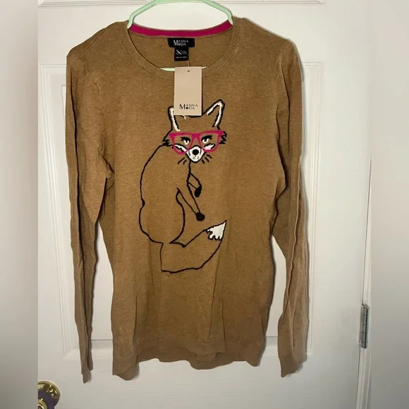 Tan fox sweater